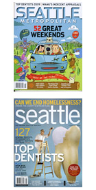 Seattle Met magazine covers